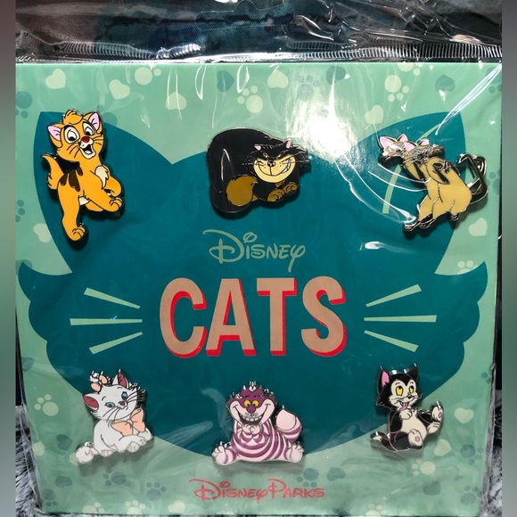 Disney Other - New Disney Parks Cat Pin Booster set
